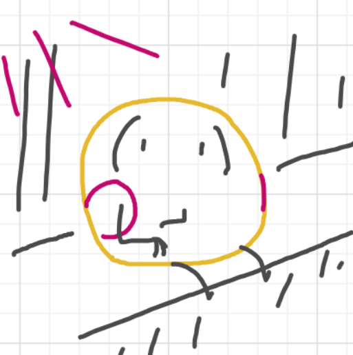 A panel from I've Been Everywhere, Man, episode nine of the Board Boards object show by Furretwalk/WalkingFurret.